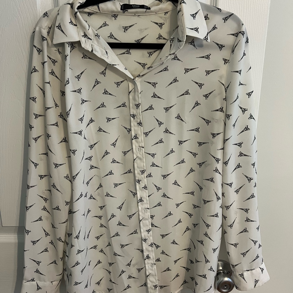 Eiffel Town Button Down